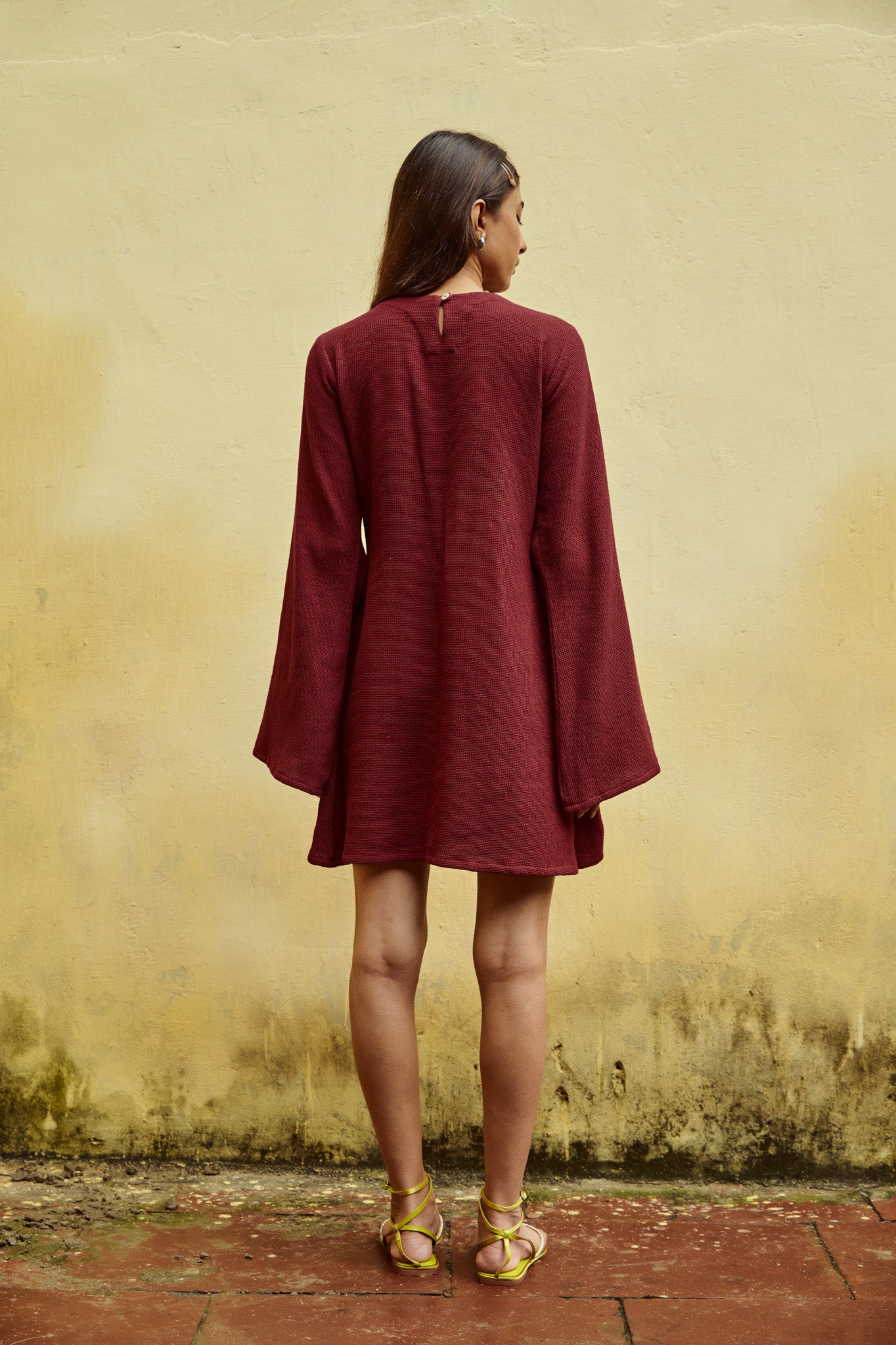 Bordeaux Short Dress