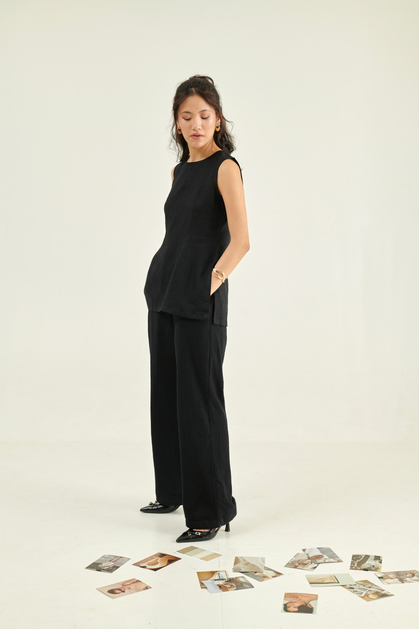 Black top & Pant Set