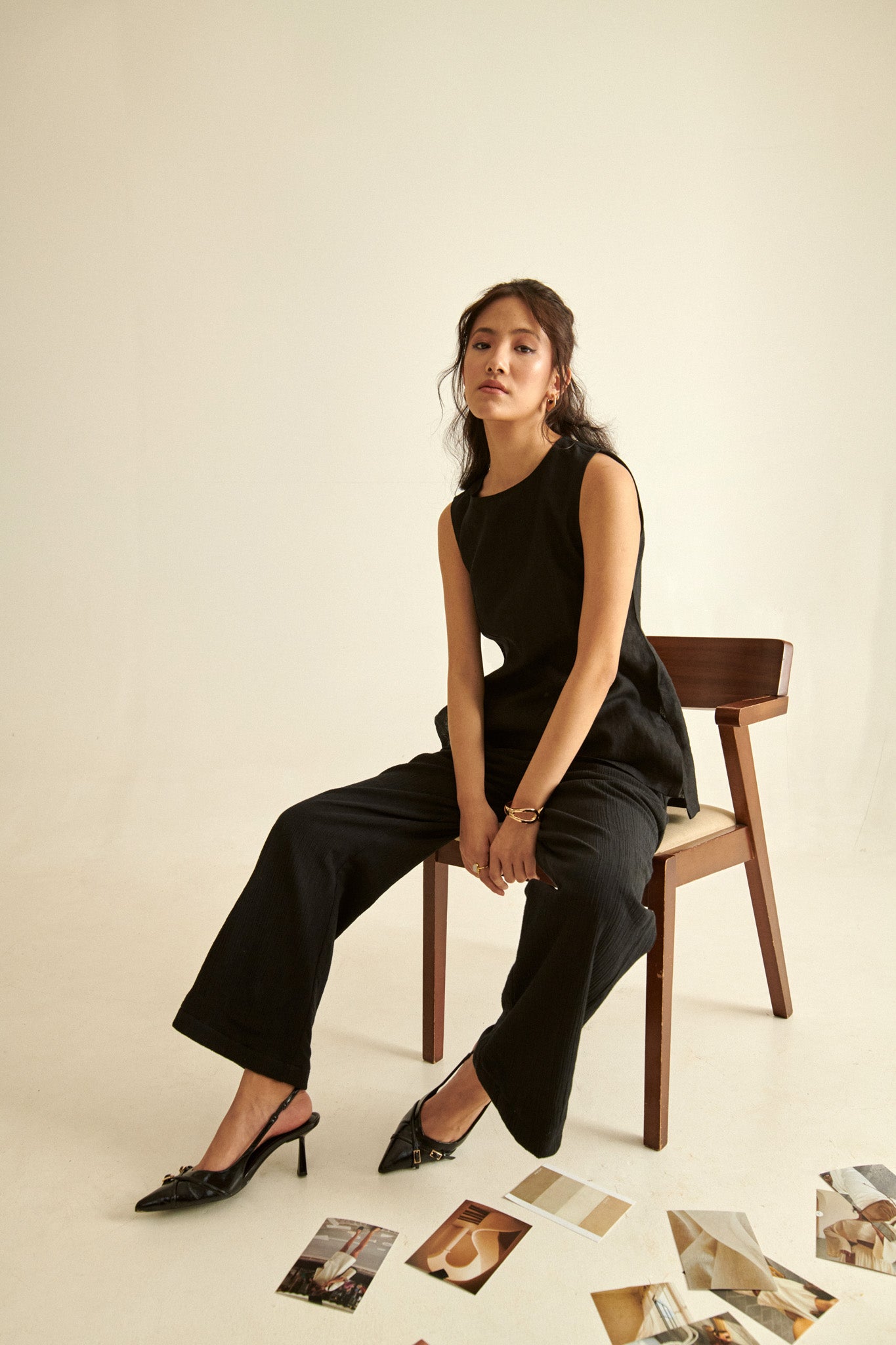 Black top & Pant Set