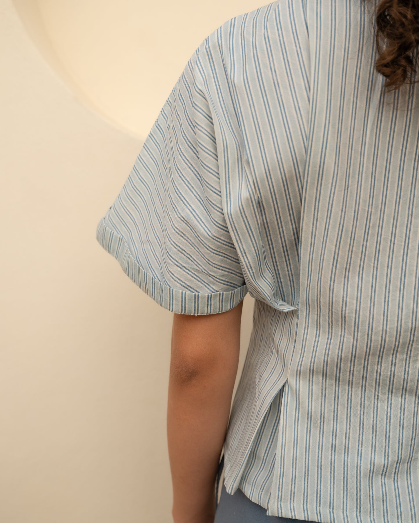 Serena top & Stone blue Set