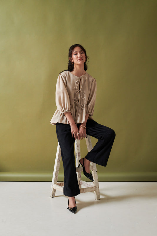 Taupe & Black set