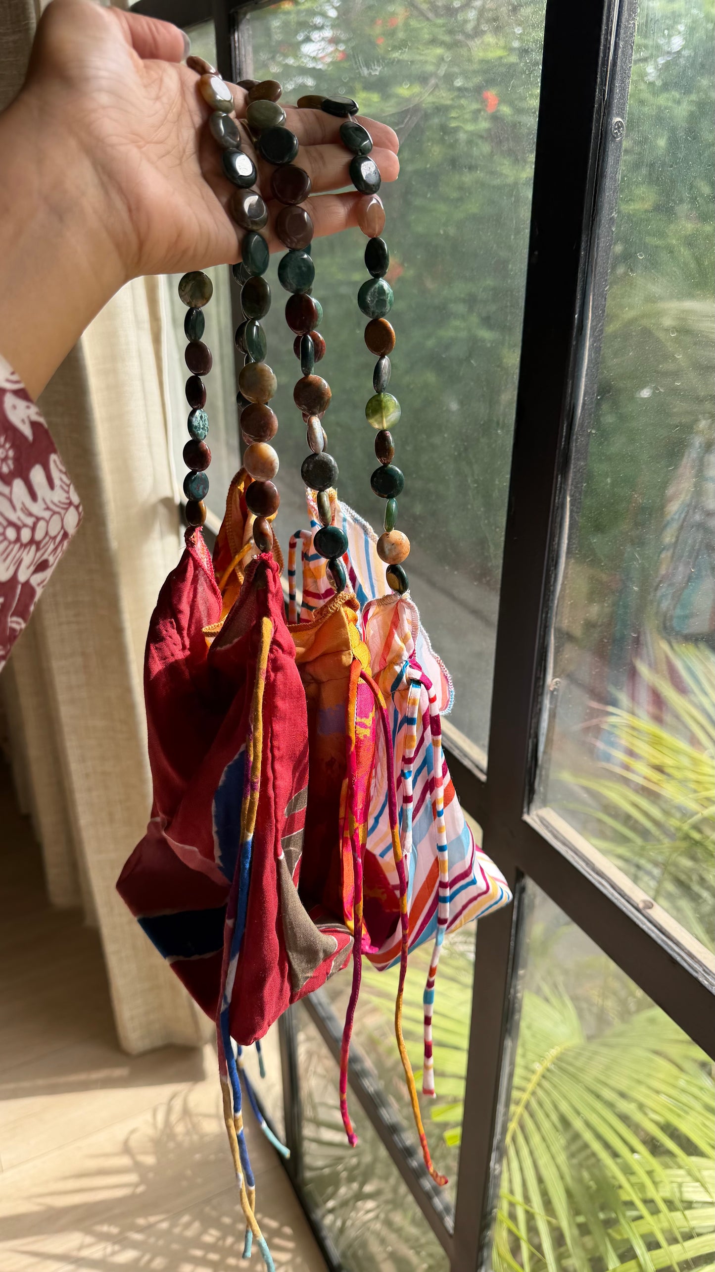 Beaded bag