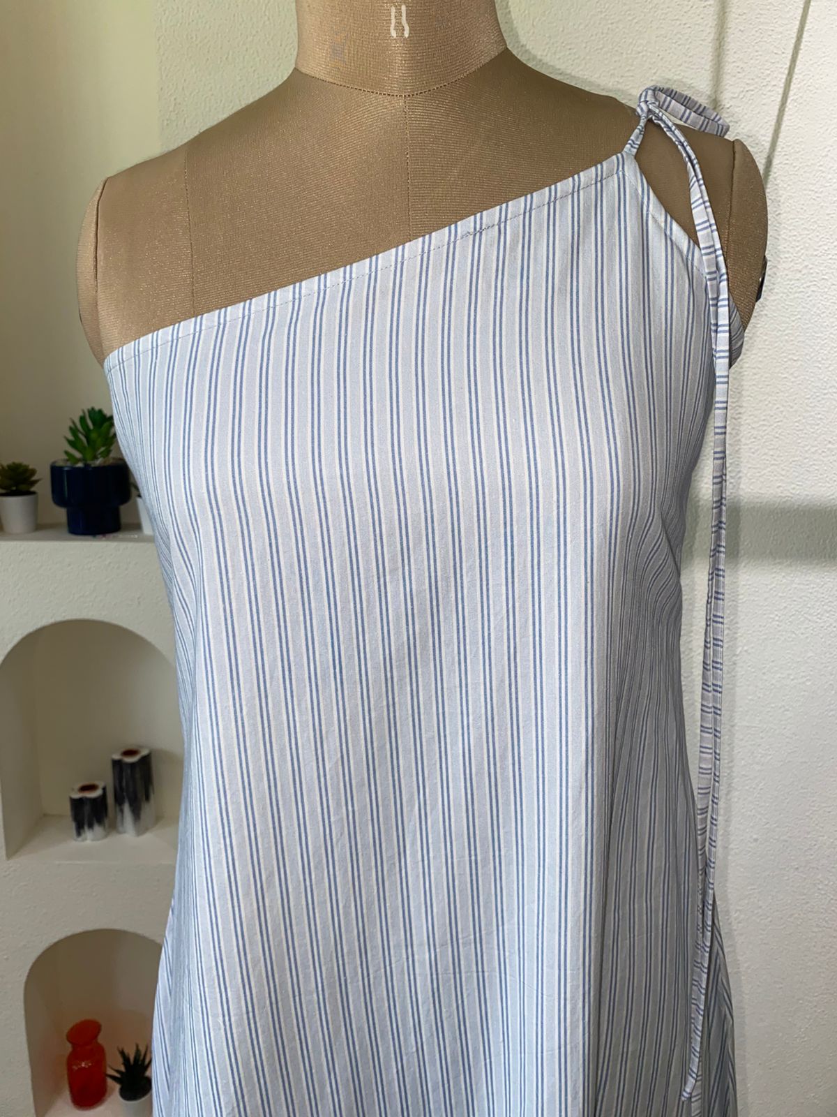 Serena print long dress