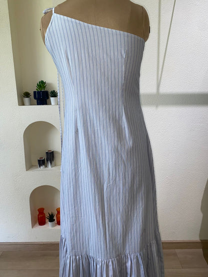 Serena print long dress