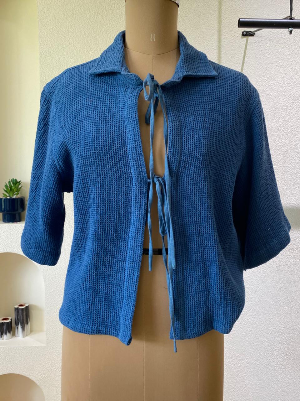 Blue overshirt