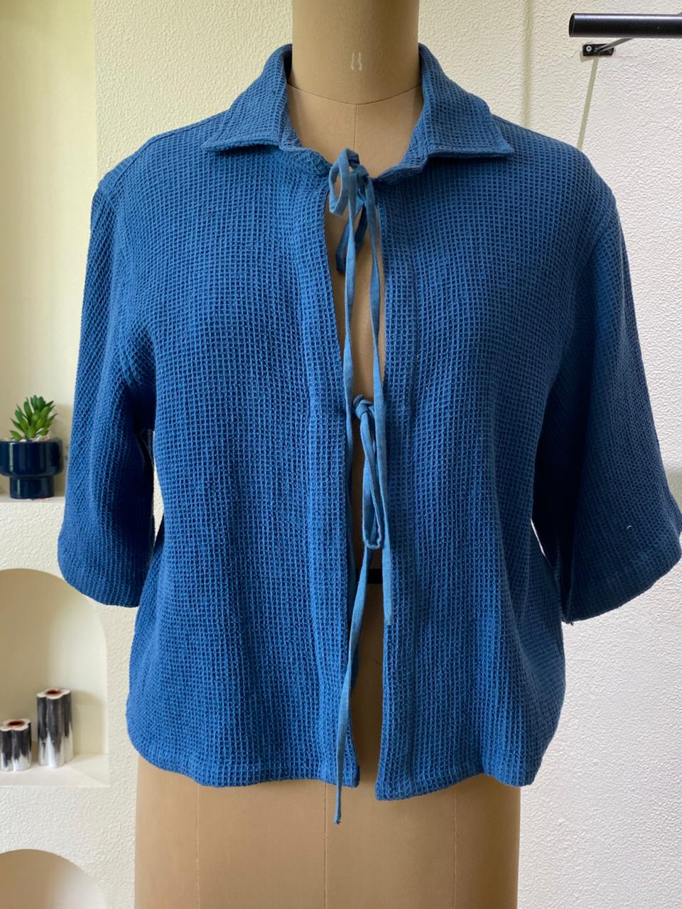 Blue overshirt