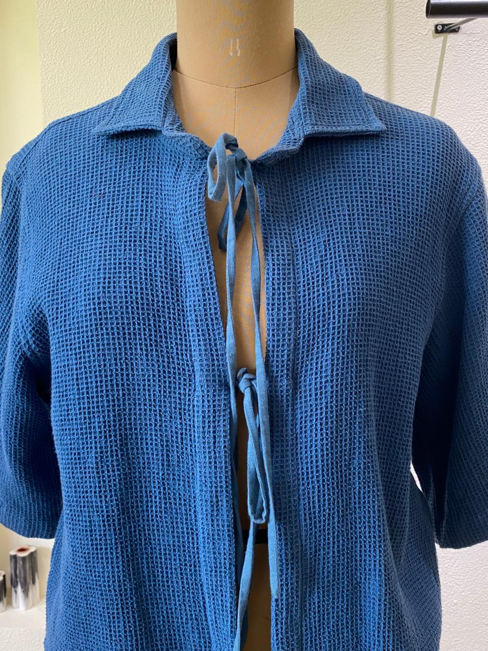 Blue overshirt