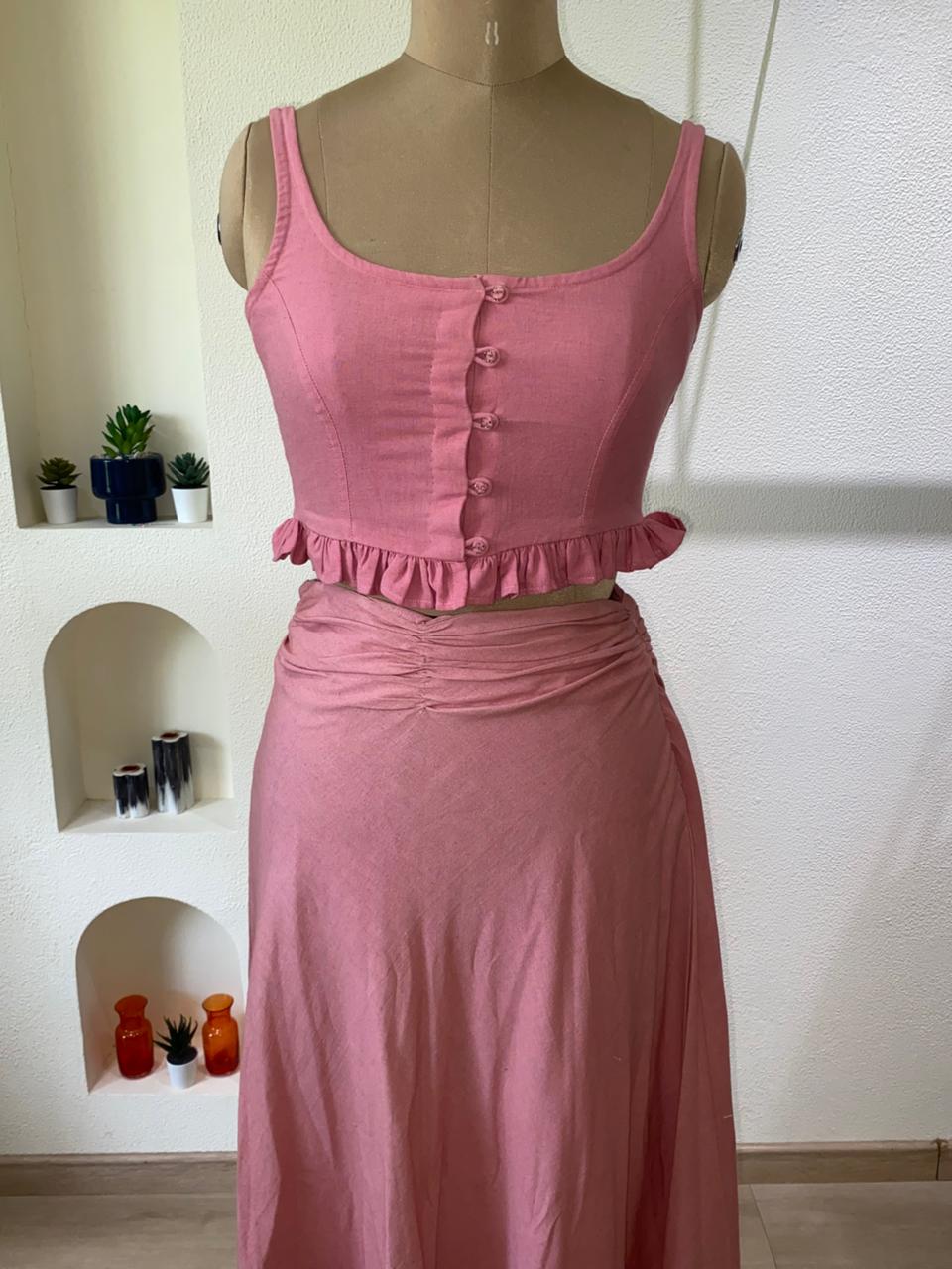 Dusty pink set