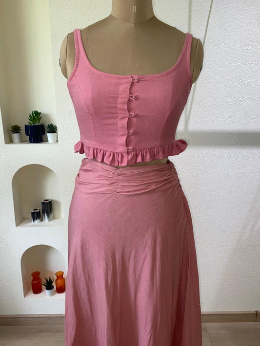 Dusty pink set