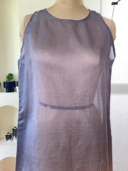 Ombre sheer slip