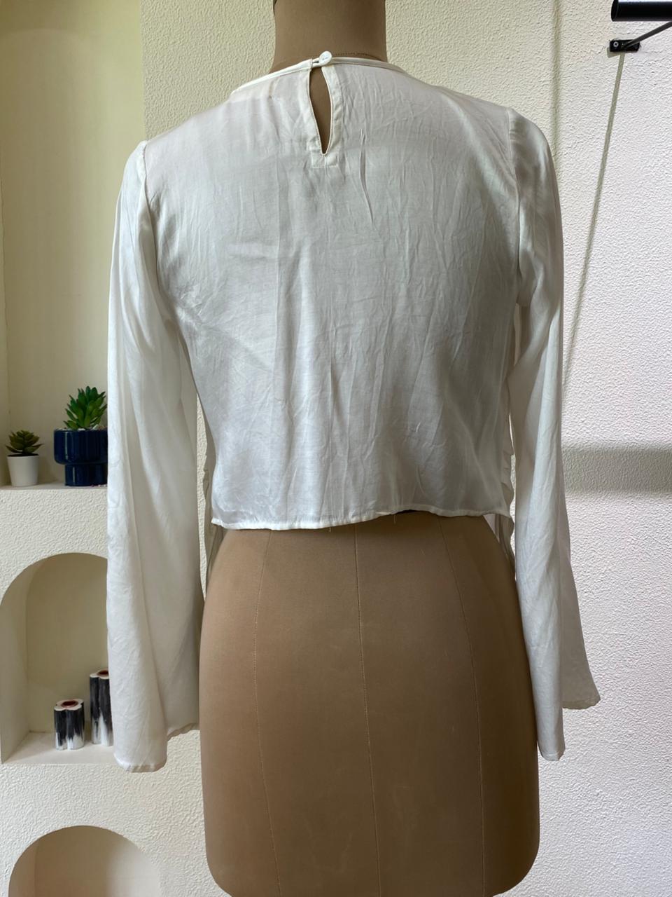 Satin top