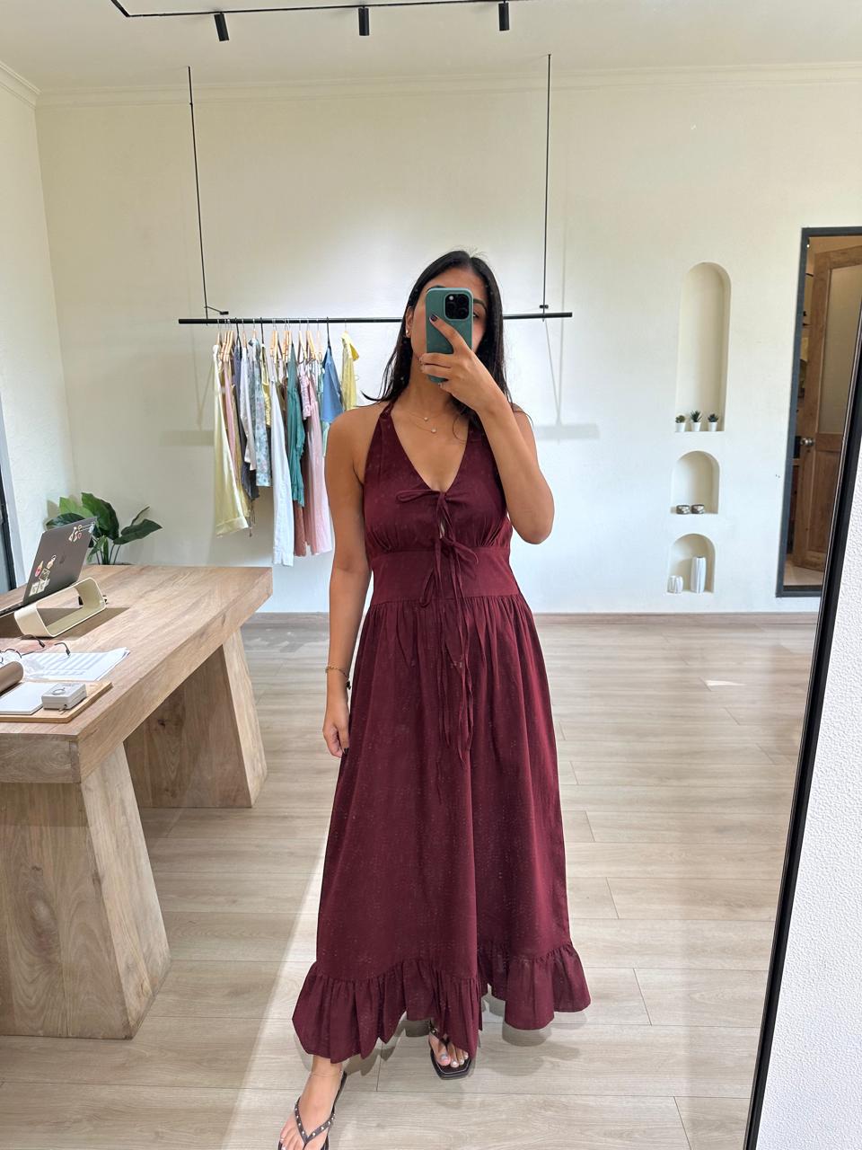 Soleil long dress